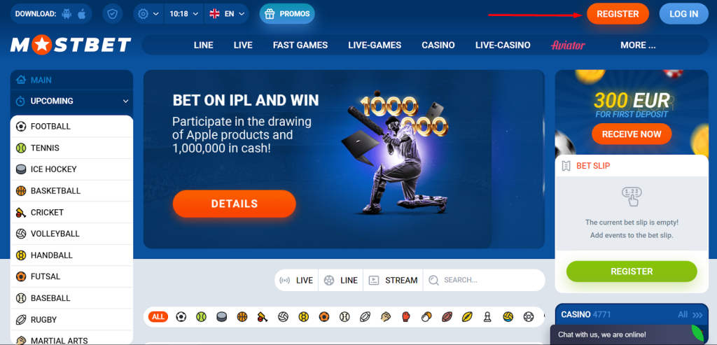 So, what are you anticipating At Mostbet?